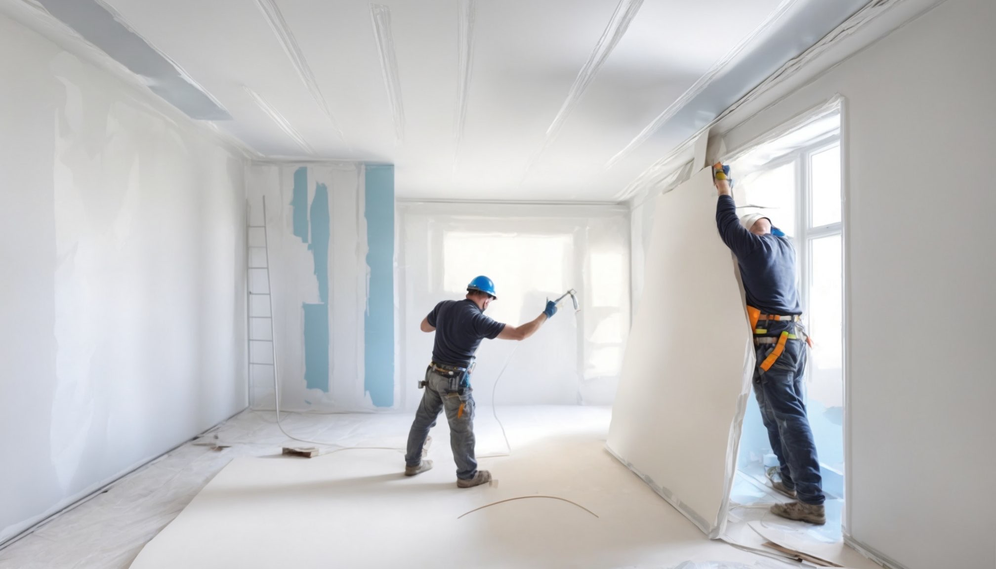 Quality plastering finish on a Slough interior wall